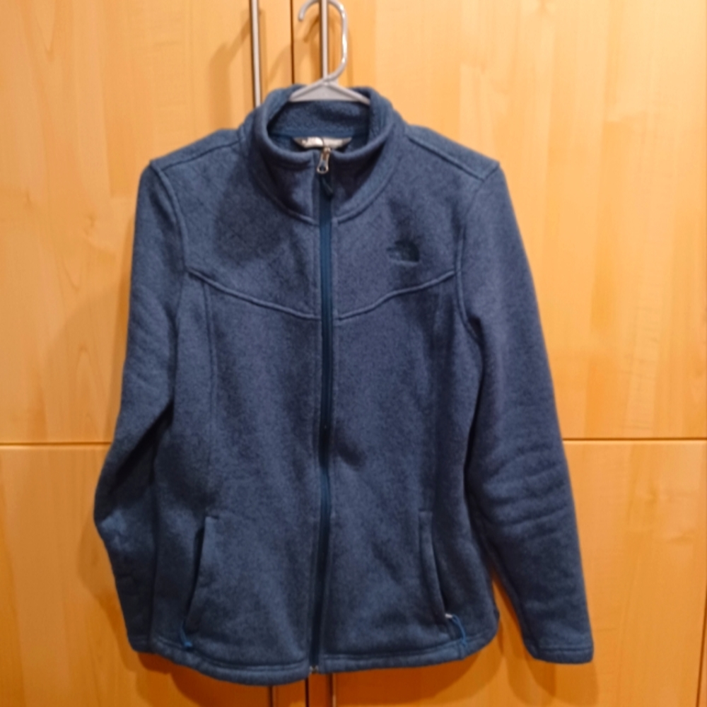 Women's North Face Teal Fleece Jacket
